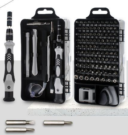Kit Destornilladores 115 Pcs - Versatilidad Total para Todo Proyecto