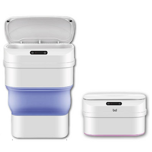 Basurero Replegable Automático Digital - Higiene sin Contacto